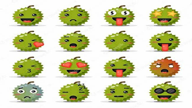 Emoji Durian Bisa Disalin