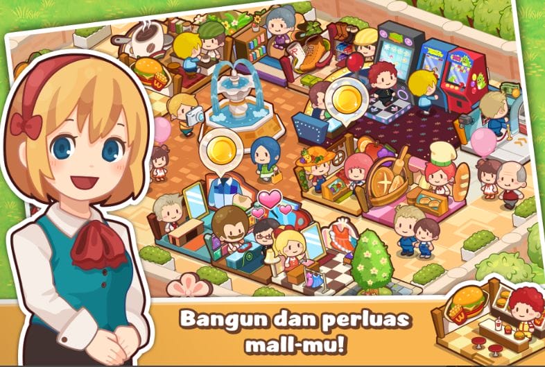 Fitur Happy Mall Story Mod Apk