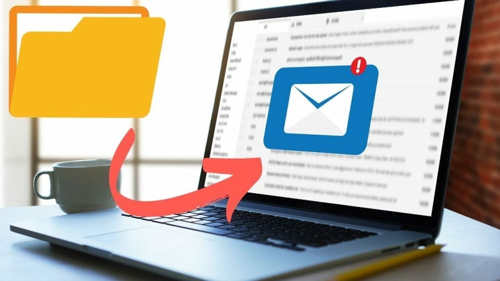 Cara mengirim folder lewat email