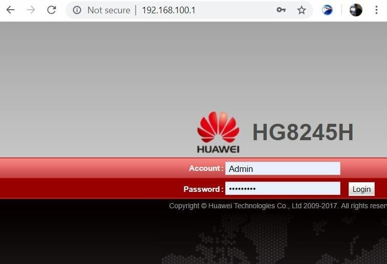 Cara Ganti Password IndiHome Huawei HG8245A