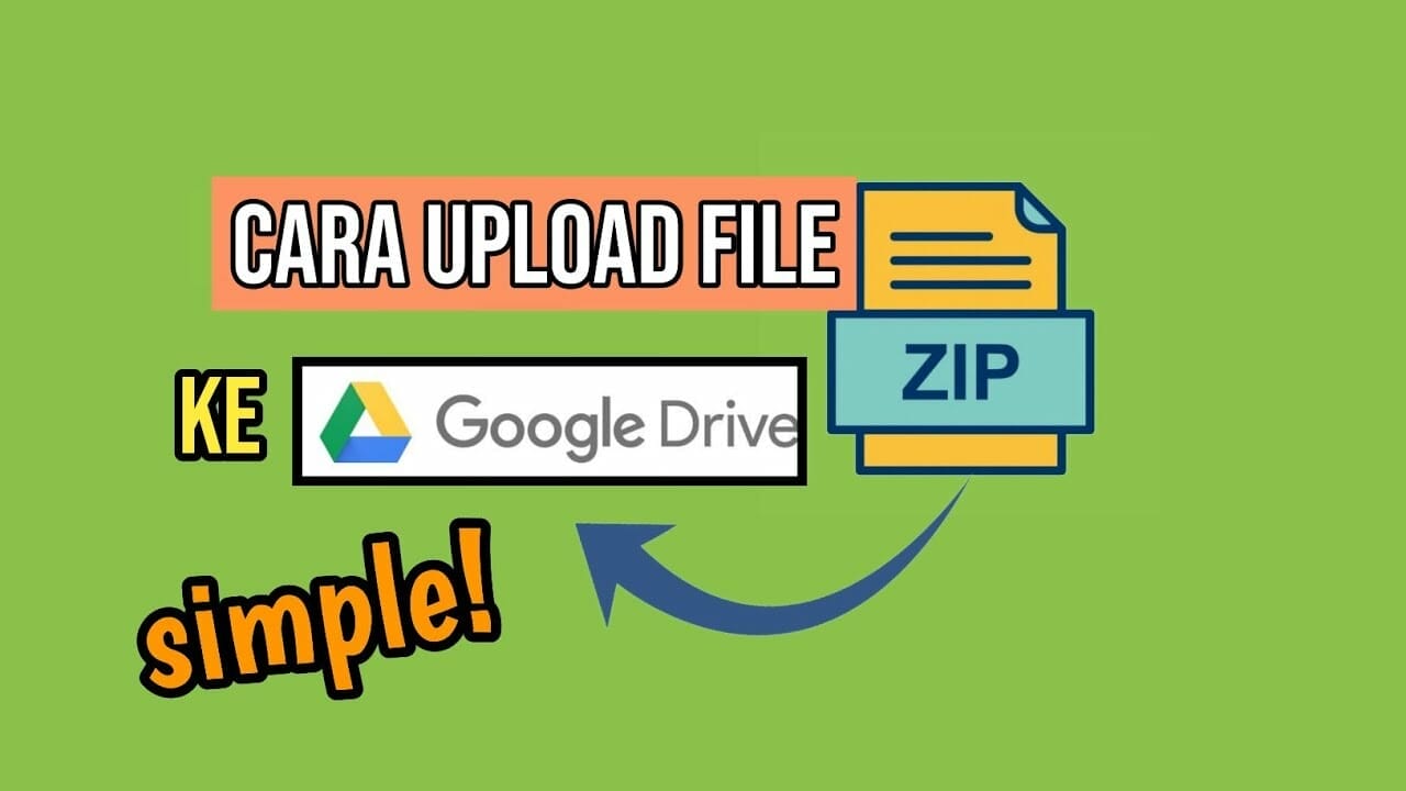 cara upload file di Google Drive