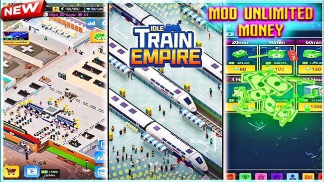 Idle Train Empire Mod Apk